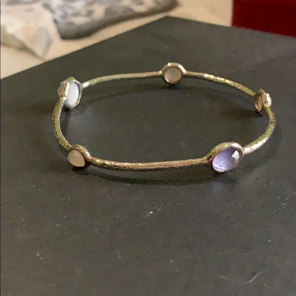 Ippoltia multi stone bangle - Picture 2 of 3